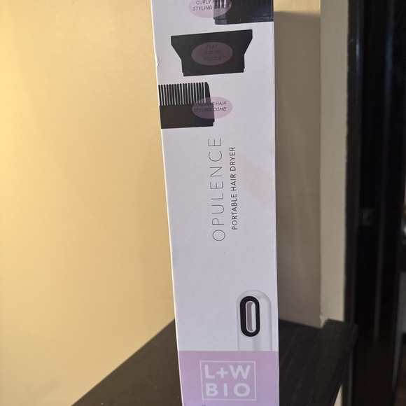 L+W BIO‎ OPULENCE Lightweight Hair Dryer with 3 Comb Attachments - Picture 4 of 5